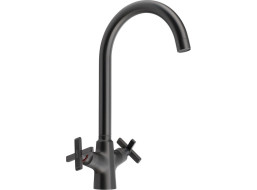 Sapho XELLA stojánková dřezová baterie, gun metal XE603GM