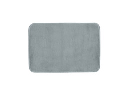 Gedy FUZZY koupelnová předložka, 60x100cm, 100% polyester, protiskluz, šedá 96FY100608
