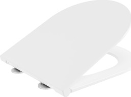 Sapho PACO WC sedátko, SLIM, Soft Close, Easy Take, bílá PCS1014