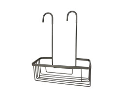 Gedy SMART police do sprchy závěsná, na baterii, 300x375x120 mm, gun metal 248981