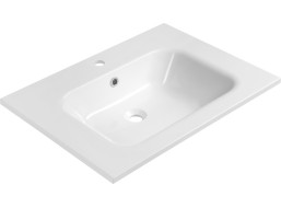 Sapho ARECA umyvadlo, litý mramor, 71x51, 5cm, bílá AC071