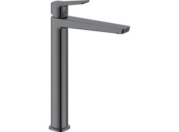 Aqualine FLERY stojánková umyvadlová baterie vysoká, gun metal FY006GM