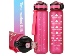 Láhev na vodu 1l - růžová