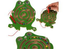 Magnetické kuličkové bludiště - Žába