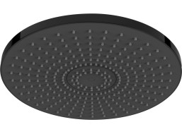 Aqualine Hlavová sprcha, průměr 300mm, ABS/černá mat SC124B