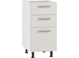 Dolní kuchyňská skříňka VITO se šuplíky - 40x82x52 cm - kašmírová lesklá