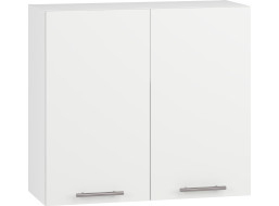 Závěsná kuchyňská skříňka VITO - 80x72x30 cm - bílá matná