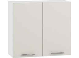 Závěsná kuchyňská skříňka VITO - 80x72x30 cm - kašmírová lesklá