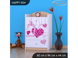 Dětská komoda FALL IN LOVE - TYP 4