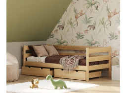 Dětská postel z masivu KARAS 2 - 180x80 cm