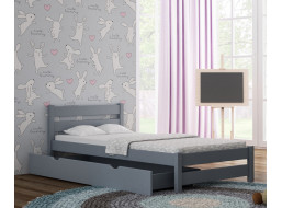 Dětská postel z masivu KARAS - 160x80 cm