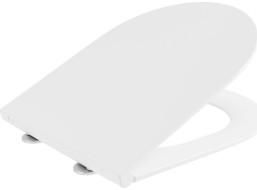 Sapho PACO WC sedátko, SLIM, Soft Close, Easy Take, bílá PCS1013