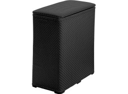 Gedy AMBROGIO koš na prádlo 50x55x28 cm, černá 203814