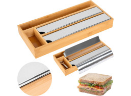 Bambusový zásobník na kuchyňské folie BORDE