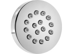 Sapho Nástěnná sprška s otočným kloubem, kulatá, chrom AB550