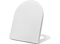Aqualine WC sedátko, Soft Close, Easy Take, bílá PBS106