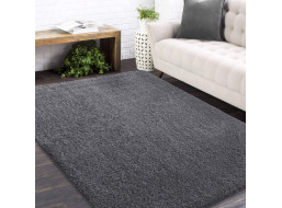 Moderní koberec SHAGGY CAMIL - tmavě šedý