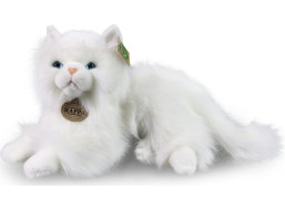 Rappa Plyšová kočka perská bílá 30 cm ECO-FRIENDLY