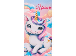 Dětská rychleschnoucí osuška 70x140 cm - UNICORN