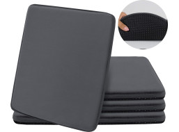 Podsedák na židli MARIE 38x38 cm - tmavě šedý