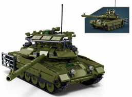 Sluban Model Bricks M38-B1377 Tank T-90M-S v měřítku 1:35