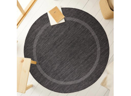 Kusový koberec Relax 4311 Black kruh