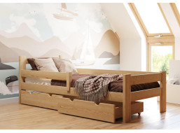 Dětská postel z masivu PAVLÍK MAX - 160x80 cm