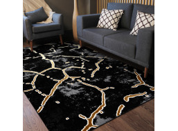 Kusový koberec Allure 1967 black/gold