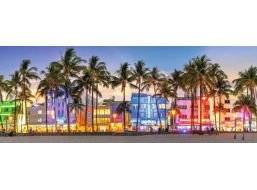 RAVENSBURGER Panoramatické puzzle Ocean Drive 1000 dílků