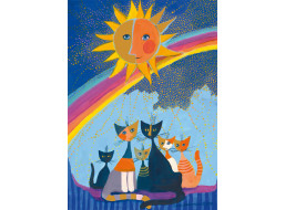 SCHMIDT Puzzle Ve zlatém dešti 1000 dílků