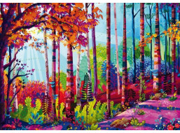 SCHMIDT Puzzle V srdci lesa 1000 dílků