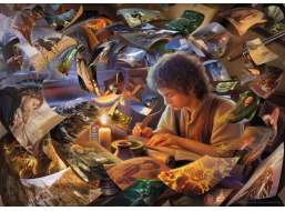 RAVENSBURGER Puzzle Dobrodružství statečného Froda 1000 dílků