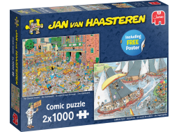 JUMBO Puzzle JvH Holandské tradice 2x1000 dílků