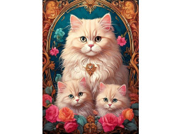 BLUEBIRD Puzzle Kočičí trio 300 dílků