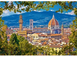 RAVENSBURGER Puzzle Malebná Itálie 1000 dílků