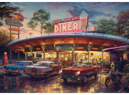 SCHMIDT Puzzle Americké bistro 1000 dílků