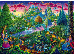 SCHMIDT Puzzle Fantastický pohádkový svět 1000 dílků