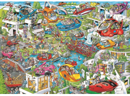 RAVENSBURGER Puzzle Ray's Comic - Budoucnost 1000 dílků