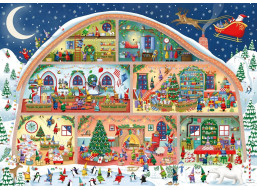 RAVENSBURGER Puzzle Santova dílna 1000 dílků