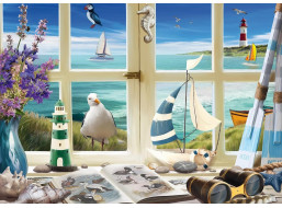 SCHMIDT Puzzle Učení u moře 1000 dílků