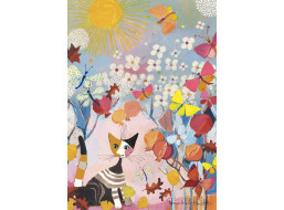 SCHMIDT Puzzle Proužkované kotě 1000 dílků