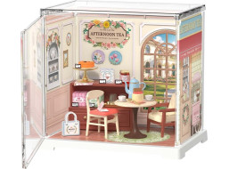RoboTime 3D dřevěná skládačka Miniatura domečku mini Medová čajovna