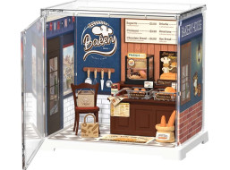 RoboTime 3D dřevěná skládačka Miniatura domečku mini Pekárna