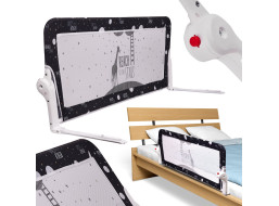 Bezpečnostní zábrana k posteli - 120 cm - černá