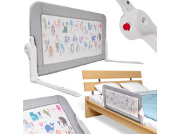 Bezpečnostní zábrana k posteli - 90 cm - Zvířátka