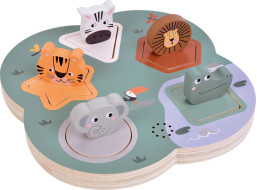 small foot 3D puzzle se zvuky zvířat Safari