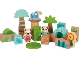 small foot Stavebnice Přátelé z džungle