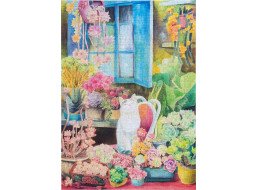 RoboTime Puzzle Kočičí zahrádka 1000 dílků