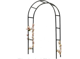 Zahradní kovová pergola LUARO 240 x 140 cm - oblouk