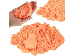 Kinetický písek 1 kg v sáčku - oranžový